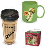 A Christmas Story Leg Lamp Travel Mug and Coffee Mug Gift Set